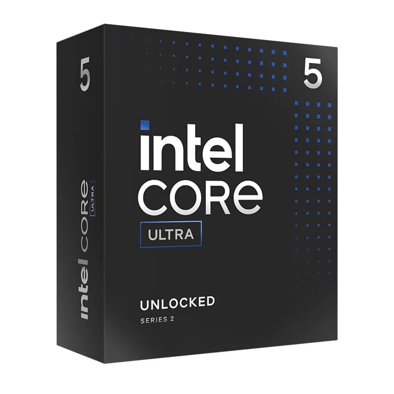 Intel Core Ultra 5 245K Arrow Lake-S CPU - 14 kärnor - 4.2 GHz - Intel LGA1851 - Intel Boxed (utan kylare)