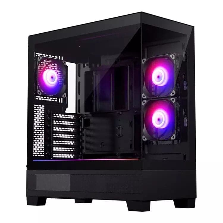 Phanteks XT View / RGB / TG - Svart