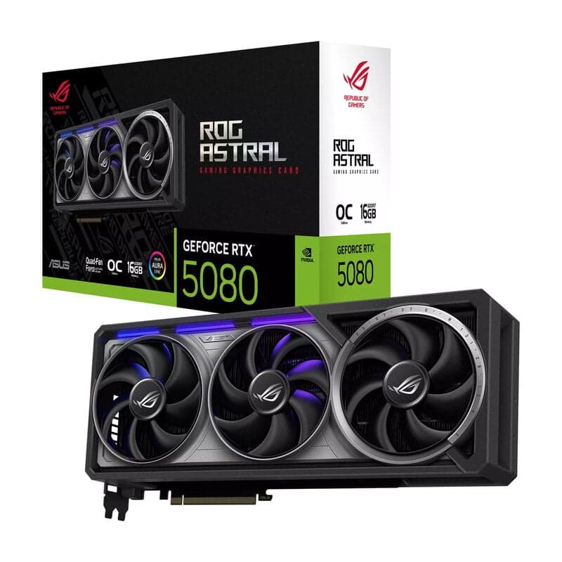 ASUS ROG ASTRAL GeForce RTX 5080 16GB OC