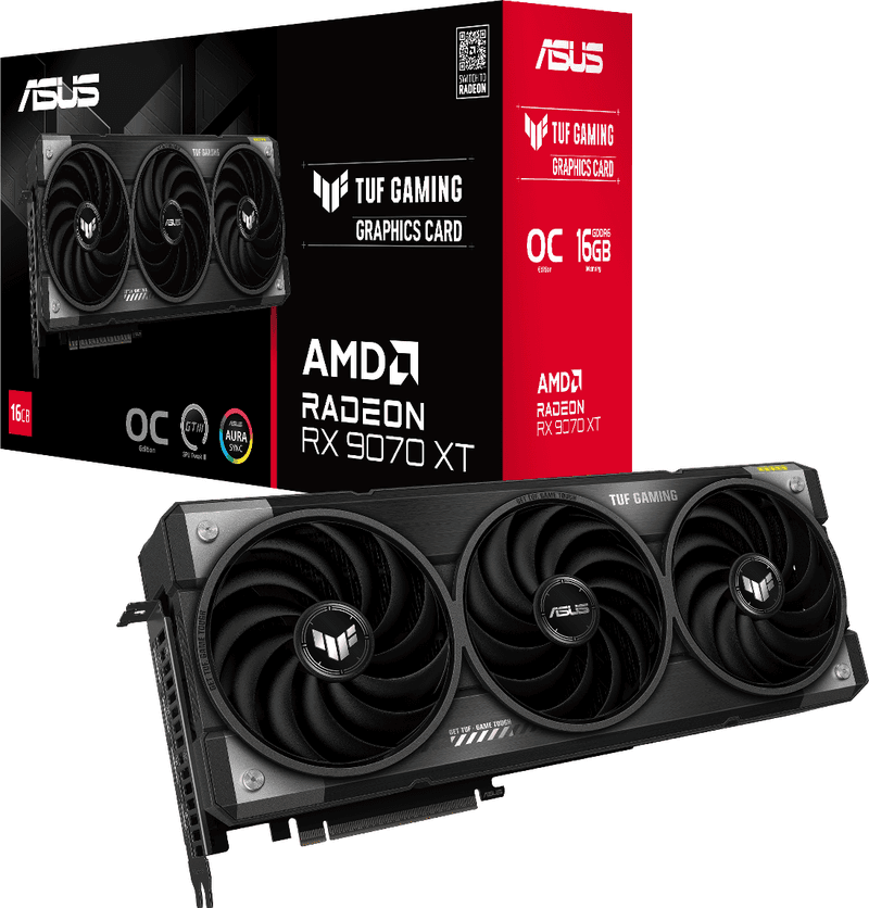 ASUS TUF Gaming AMD Radeon RX 9070 XT OC