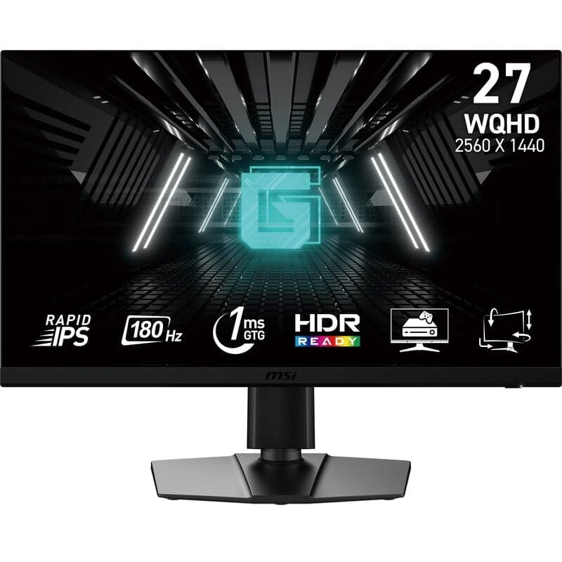 MSI G272QPF E2 / 27" / IPS / 2560 x 1440 / 180 Hz / 1ms / 2xHDMI, DP / Adaptive-Sync
