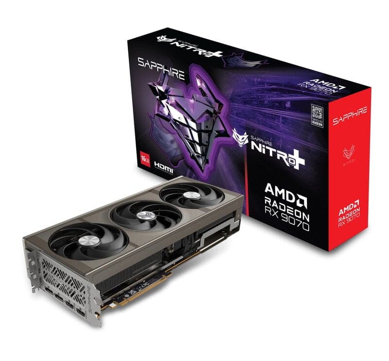 Sapphire NITRO+ RX 9070 GAMING 16 GB