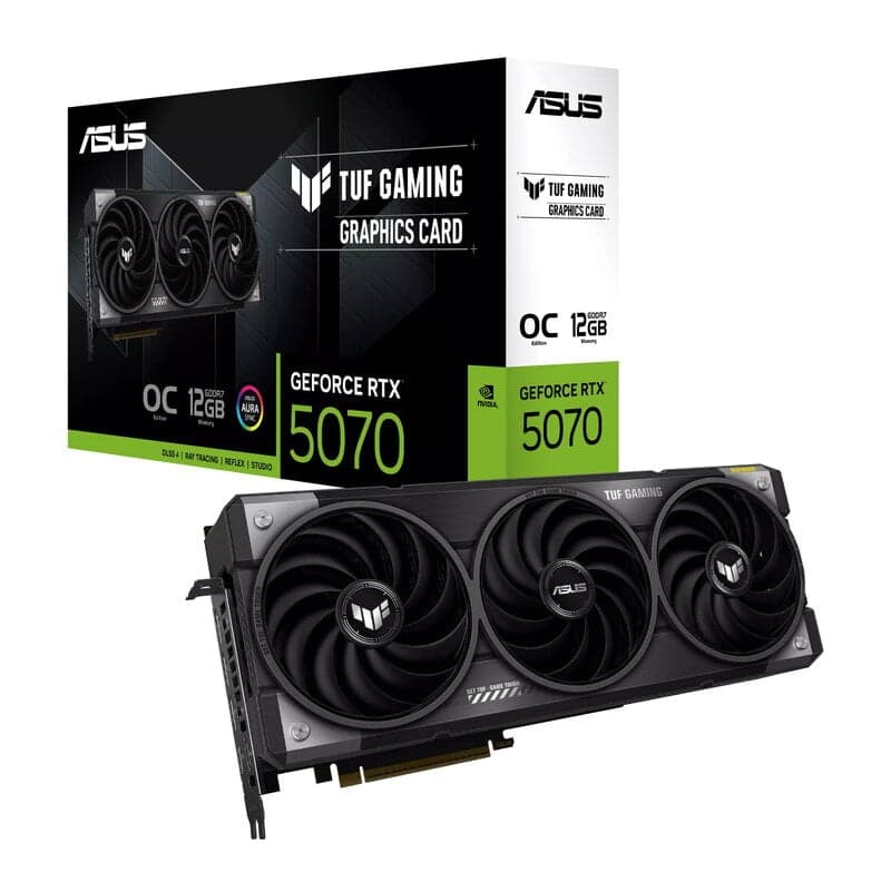 ASUS TUF-RTX5070-O12G-GAMING grafikkort 12 GB GDDR7 OC