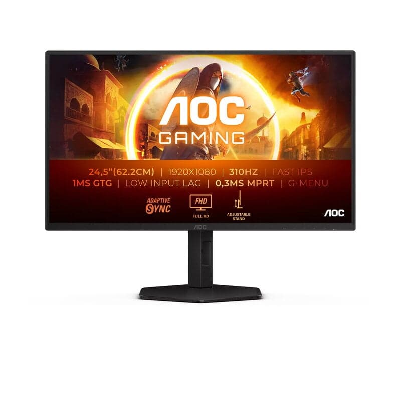 AOC 25G4SXU / 25" / 1920x1080 / IPS / 310Hz / 1ms / G-Sync / 2xHDMI / 1xDP