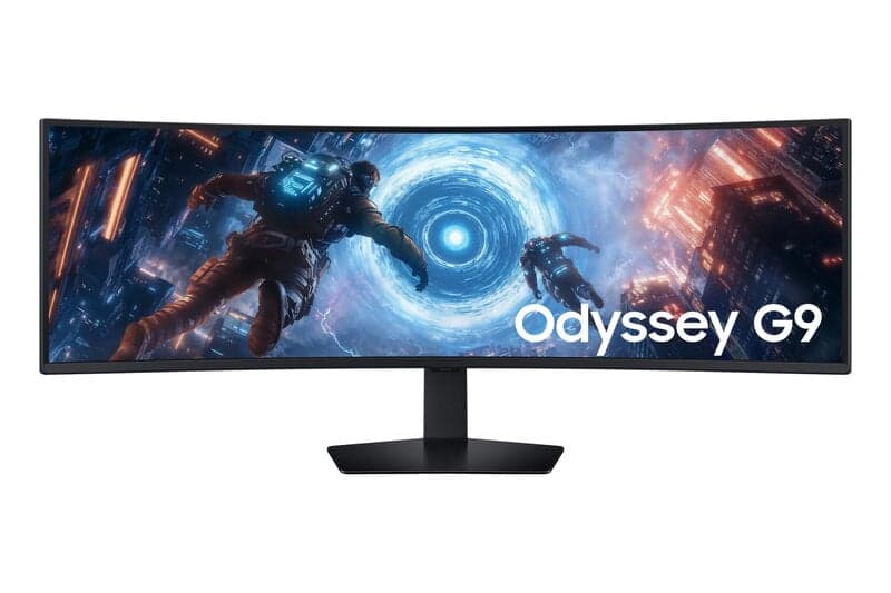 Samsung Odyssey G9 G91F Curved / 49" / VA / 3840 x 2160 / 144 Hz / 1ms / 2xHDMI,DP / FreeSync