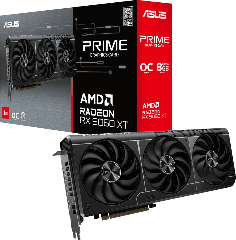 Asus Prime Radeon Rx 9060 Xt Oc 8gb 8gb