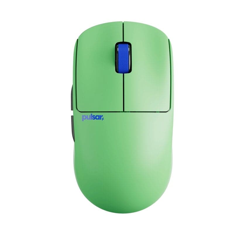 Pulsar X2 CrazyLight Mini Wireless (Aqua Zest) - Gamingmus - Optic - 5 knappar - Grön