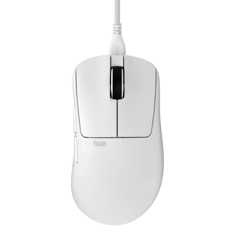 Pulsar Xlite Medium Wired - Gamingmus - Optic - 5 knappar - Vit