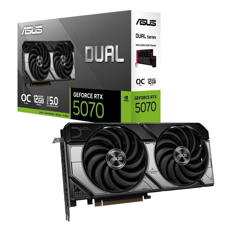 Asus Dual GeForce RTX 5070 OC
