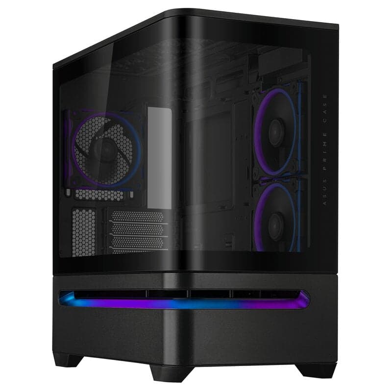 Asus PRIME AP202 TG ARGB mATX Tower (svart)