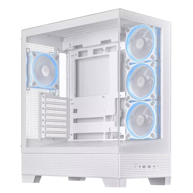 ASUS A31 PLUS TG ARGB WHITE - Chassi - Miditower - Vit