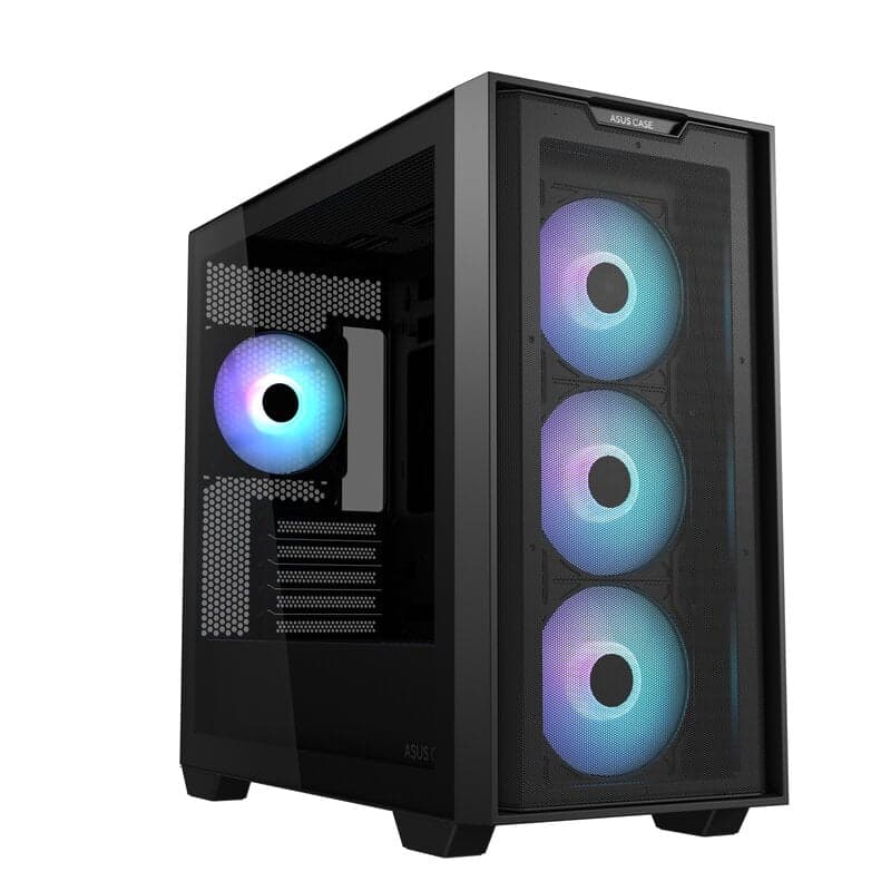 ASUS A21 Plus - Chassi - Tower - Svart