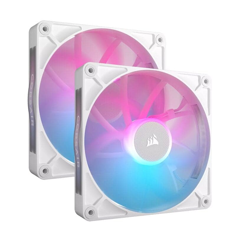Corsair iCUE Link RX140 RGB Fläkt 2pk (vit)