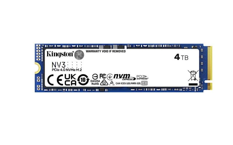 Kingston NV3 M.2 4TB SSD