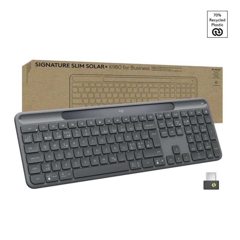 Logitech Signature Slim Solar - Graphite