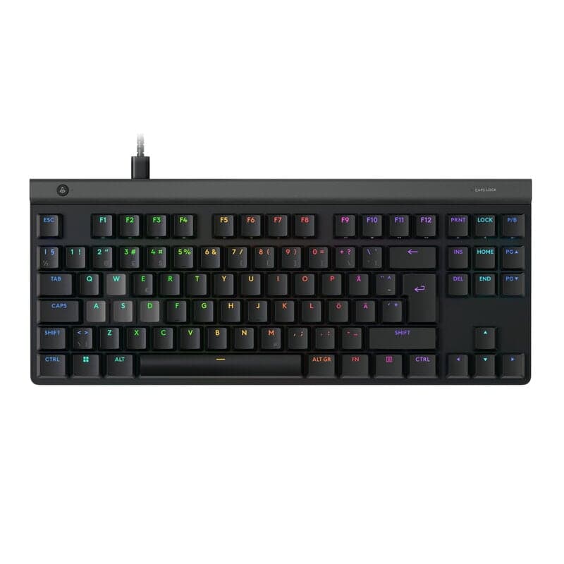 Logitech G515 TKL Rapid Trigger - Gaming Tangentbord - Nordisk - Svart