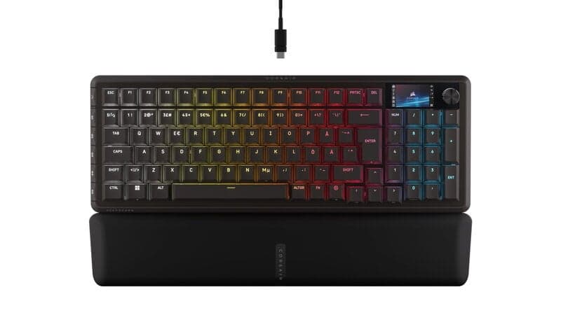 Corsair Vanguard Pro 96 - Gaming Tangentbord - Nordisk - Svart