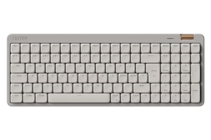 Lofree FLOW Lite 100 Marble Grey - Tangentbord - Nordisk - Grå