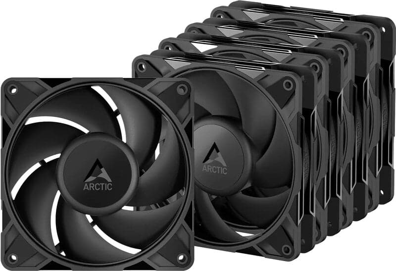 Arctic P12 Pro / PWM / PST / 120mm / 5-pack - Svart