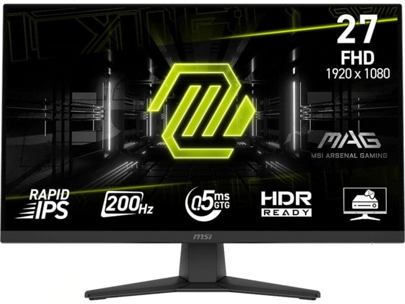 27" MSI MAG 272F - 1920x1080 (FHD) - 200Hz - IPS