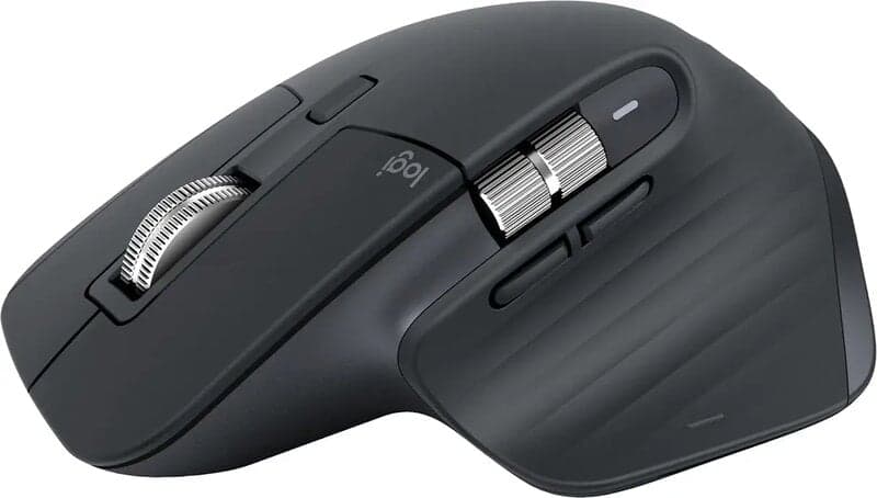Logitech MX Master 3S Bluetooth / 8000 DPI / 90% mindre klickljud - Trådlös mus