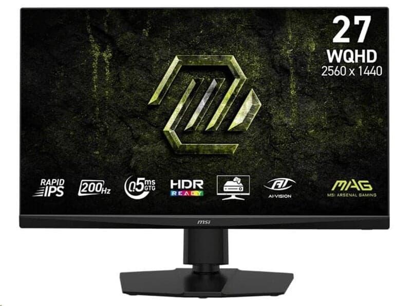 MSI MAG 272QPF E20 / 27" / 2560x1440 / IPS / 200Hz / 0,5ms / HDMI,DP