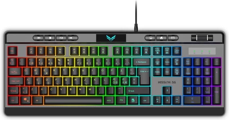 TitanKey 1 RGB Gaming Membrantangentbord