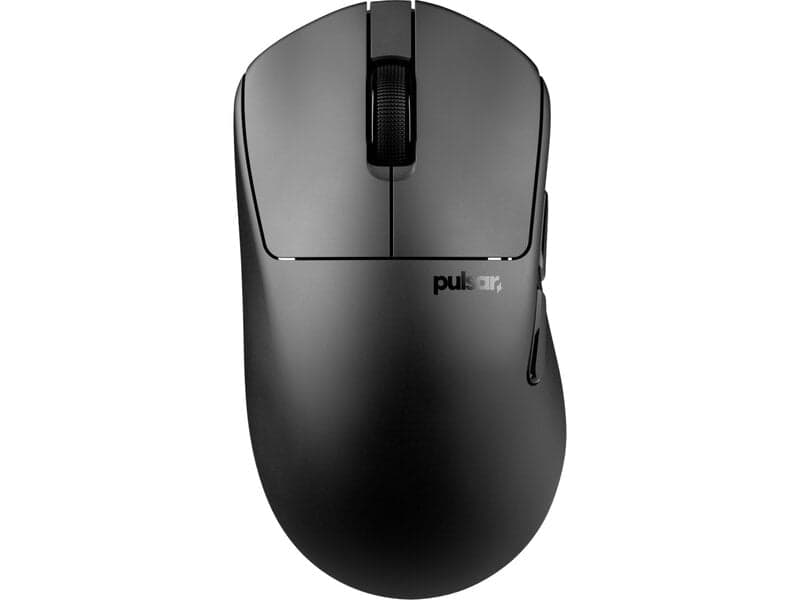 Pulsar X3 LHD CRAZYLIGHT Mini Wireless (Jet Black) - Gamingmus - Optic - 5 knappar - Svart