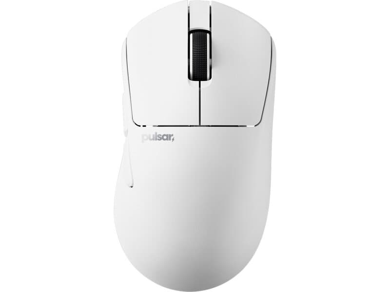 Pulsar X3 CRAZYLIGHT Mini Wireless (Uyuni White) - Gamingmus - Optic - 5 knappar - Vit
