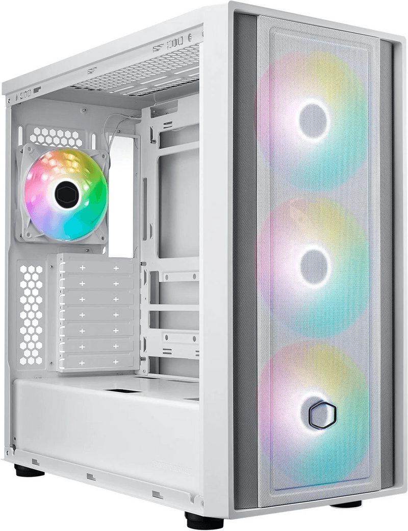 Cooler Master MasterBox 600 - Chassi - Tower - Vit