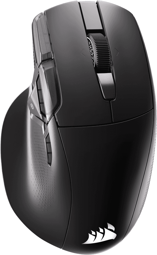 Corsair NIGHTSWORD v2 WIRELESS - Gamingmus - Optic - 11 knappar - Svart med RGB ljus