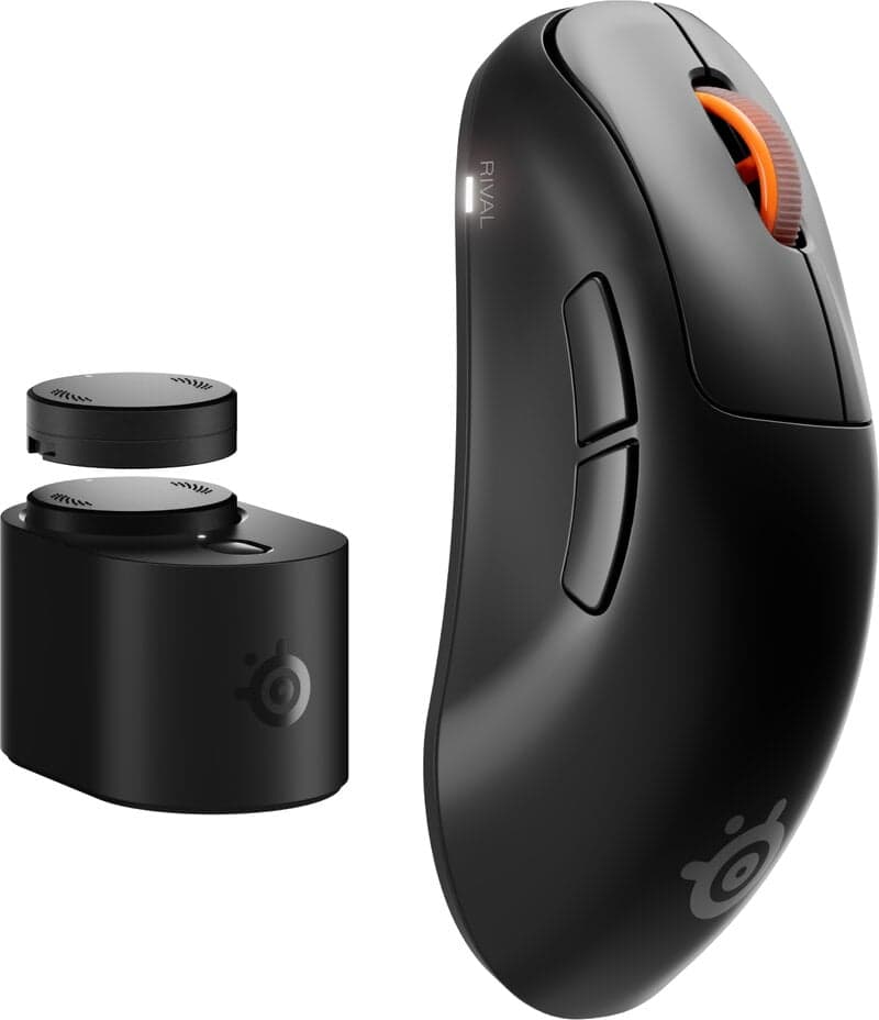 SteelSeries Rival Pro Mini Wireless - Gamingmus - Optic - Svart