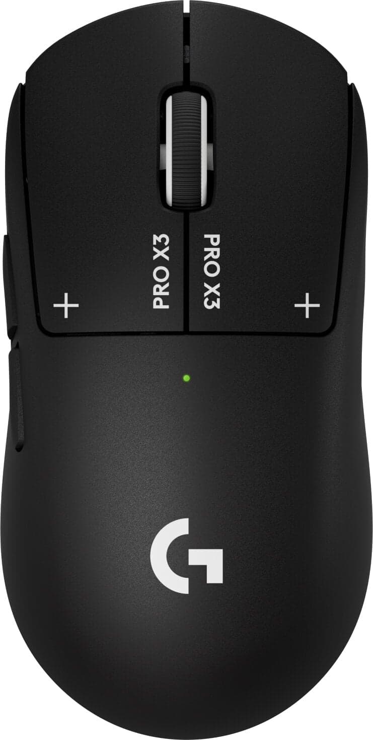Logitech G PRO X3 SUPERSTRIKE trådlös gamingmus - Svart