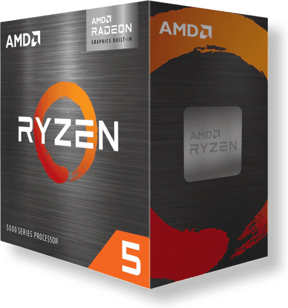 AMD Ryzen 5 5500F 6-kärnig / 12 trådar / 3.6GHz / Socket AM4