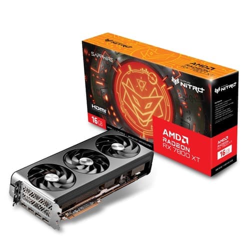 Sapphire Nitro+ Amd Radeon Rx 7800 Xt 16gb Sapphire Nitro+ Amd Radeon Rx 7800 Xt 16gb