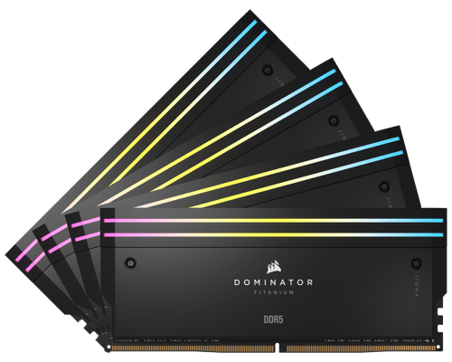 Corsair Dominator Titanium Rgb 96gb 6,000mhz Cl30 Ddr5 Sdram Dimm 288-pin Corsair Dominator Titanium Rgb 96gb 6,000mhz Cl30 Ddr5 Sdram Dimm 288-pin