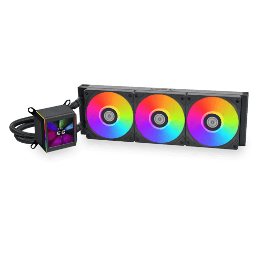 Lian-li Galahad Ii Lcd 360 Vätskekylningskit Svart Lian-li Galahad Ii Lcd 360 Vätskekylningskit Svart