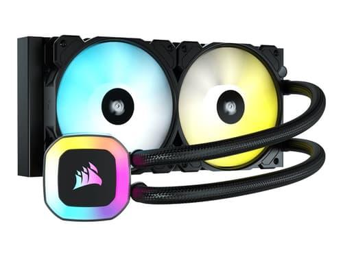 Corsair H100 Rgb Allt-i-ett Vätskekylare Svart Corsair H100 Rgb Allt-i-ett Vätskekylare Svart