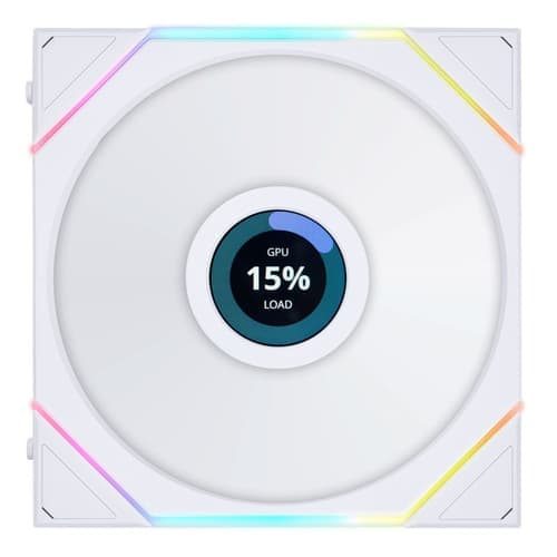 Lian-li Uni Tl140 Lcd Fläkt Vit Lian-li Uni Tl140 Lcd Fläkt Vit