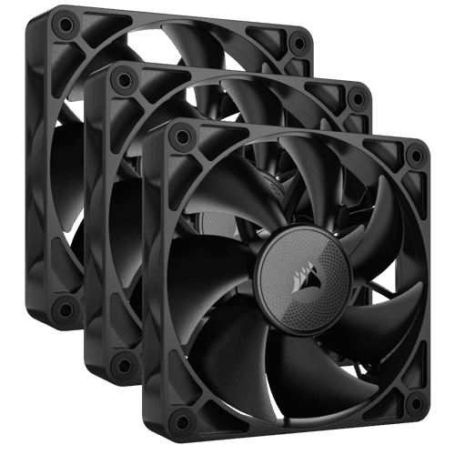Corsair Icue Link Rx120 Expansion Fan 3p Fan Svart Corsair Icue Link Rx120 Expansion Fan 3p Fan Svart
