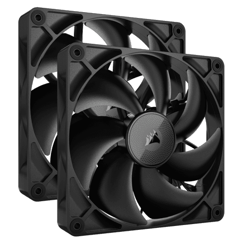 Corsair Icue Link Rx140 Pwm Expansion Fan 2p Fan Svart Corsair Icue Link Rx140 Pwm Expansion Fan 2p Fan Svart