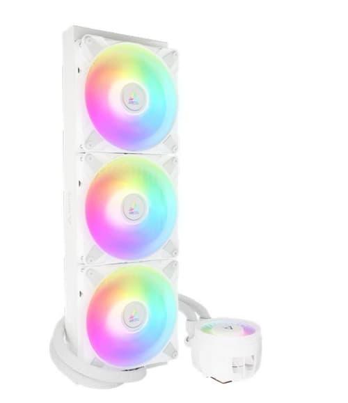 Arctic Liquid Freezer Iii 420 A-rgb White Allt-i-ett Vätskekylare Vit Arctic Liquid Freezer Iii 420 A-rgb White Allt-i-ett Vätskekylare Vit