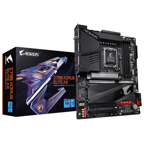 Gigabyte Aorus Z790 Elite Ax Lga 1700 Atx Moderkort Gigabyte Aorus Z790 Elite Ax Lga 1700 Atx Moderkort