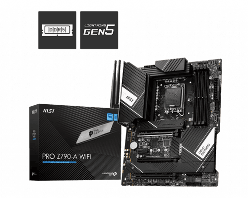Msi Pro Z790-a Wifi Moderkort Intel Z790 Lga 1700 Atx Lga 1700 Atx Msi Pro Z790-a Wifi Moderkort Intel Z790 Lga 1700 Atx Lga 1700 Atx