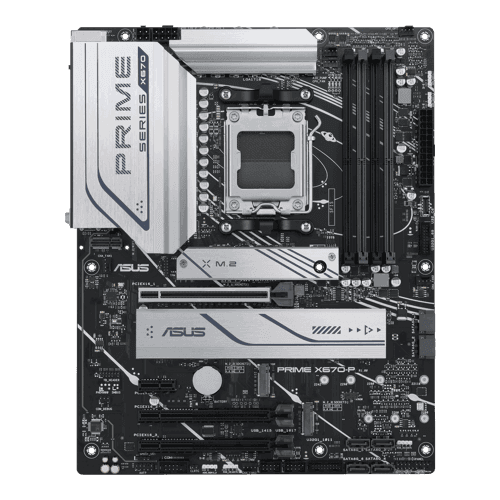 Asus Prime X670-p-csm Socket Am5 Atx Moderkort Asus Prime X670-p-csm Socket Am5 Atx Moderkort