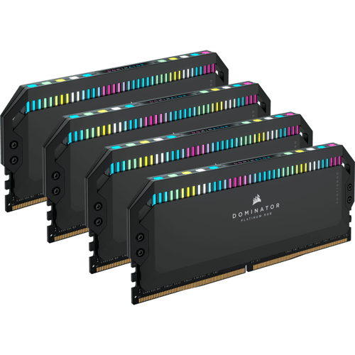 Corsair Dominator Platinum Rgb 64gb 4x16 Ddr5 5600mhz Black 64gb 5,600mhz Cl36 Ddr5 Sdram Dimm 288-pin Corsair Dominator Platinum Rgb 64gb 4x16 Ddr5 5600mhz Black 64gb 5,600mhz Cl36 Ddr5 Sdram Dimm 288-pin