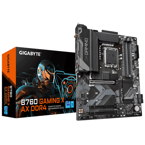 Gigabyte B760 Gaming X Ax Ddr4 S-1700 Atx Atx Gigabyte B760 Gaming X Ax Ddr4 S-1700 Atx Atx