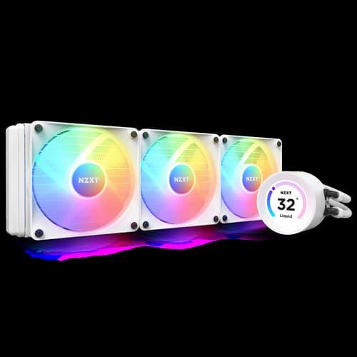 Nzxt Kraken Elite 360 Rgb Allt-i-ett Vätskekylare Vit Nzxt Kraken Elite 360 Rgb Allt-i-ett Vätskekylare Vit