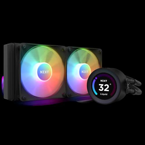 Nzxt Kraken Elite 240 Rgb Allt-i-ett Vätskekylare Svart Nzxt Kraken Elite 240 Rgb Allt-i-ett Vätskekylare Svart