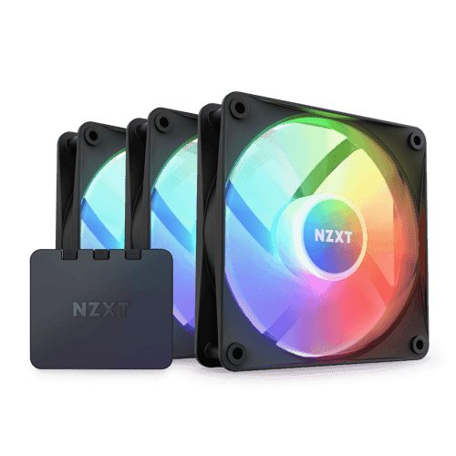 Nzxt F120 Rgb Core Triple Pack Fläkt Svart Nzxt F120 Rgb Core Triple Pack Fläkt Svart
